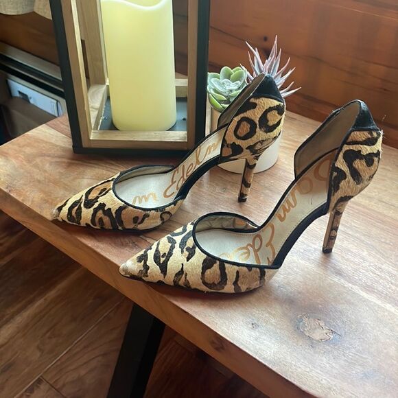 Animal print Sam Edelman heels - Picture 2 of 11